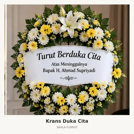 Krans Bunga Duka Ubud